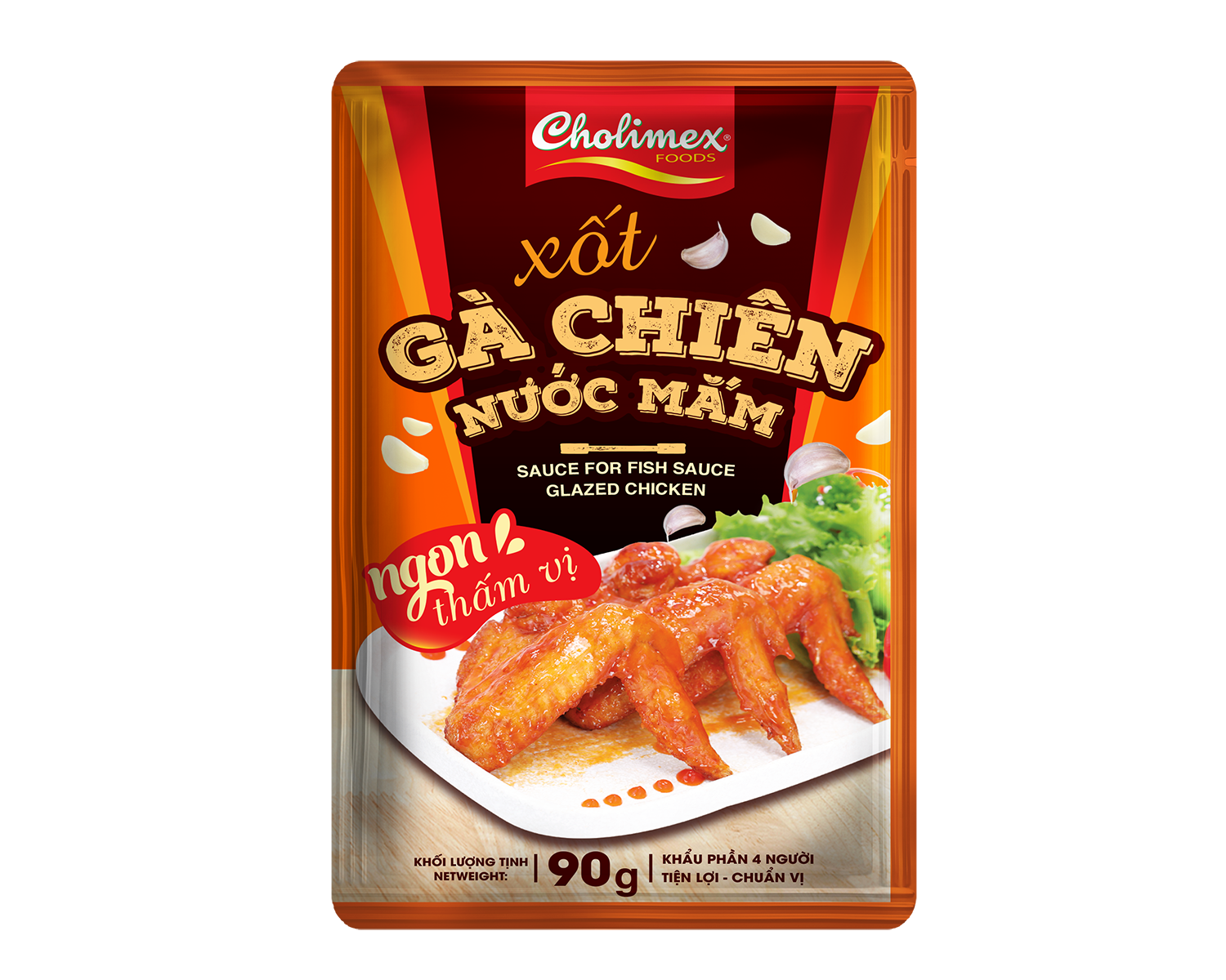 Sốt gà chiên nước mắm